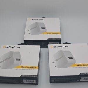 cellhelmet White Wall Charger - USB Single Port